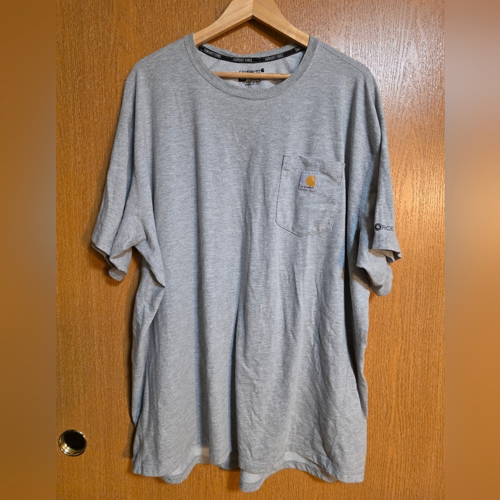 Carhartt Mens Heather Gray Short Sleeve Tee 3XL